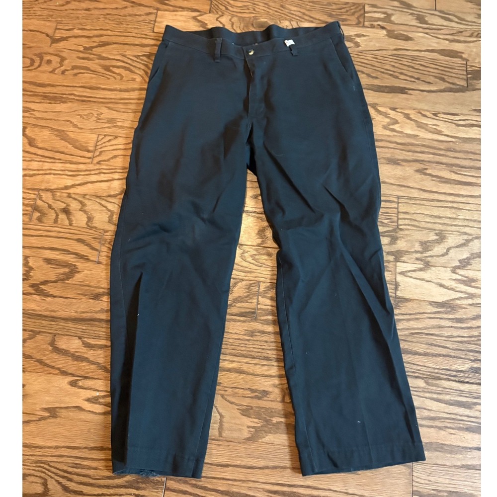 Wrangler RIATA Men's 36x30 Black Western Cowboy Ranch Dress Pants EUC